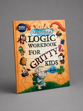 Another Logic Workbook for Gritty Kids Dan Allbaugh STEM Activity Book NEW